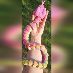 Glow in dark 3d printed flexipet